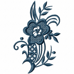Flowers And Tree Embroidery Design 8 Flowers And Tree Embroidery Design 8